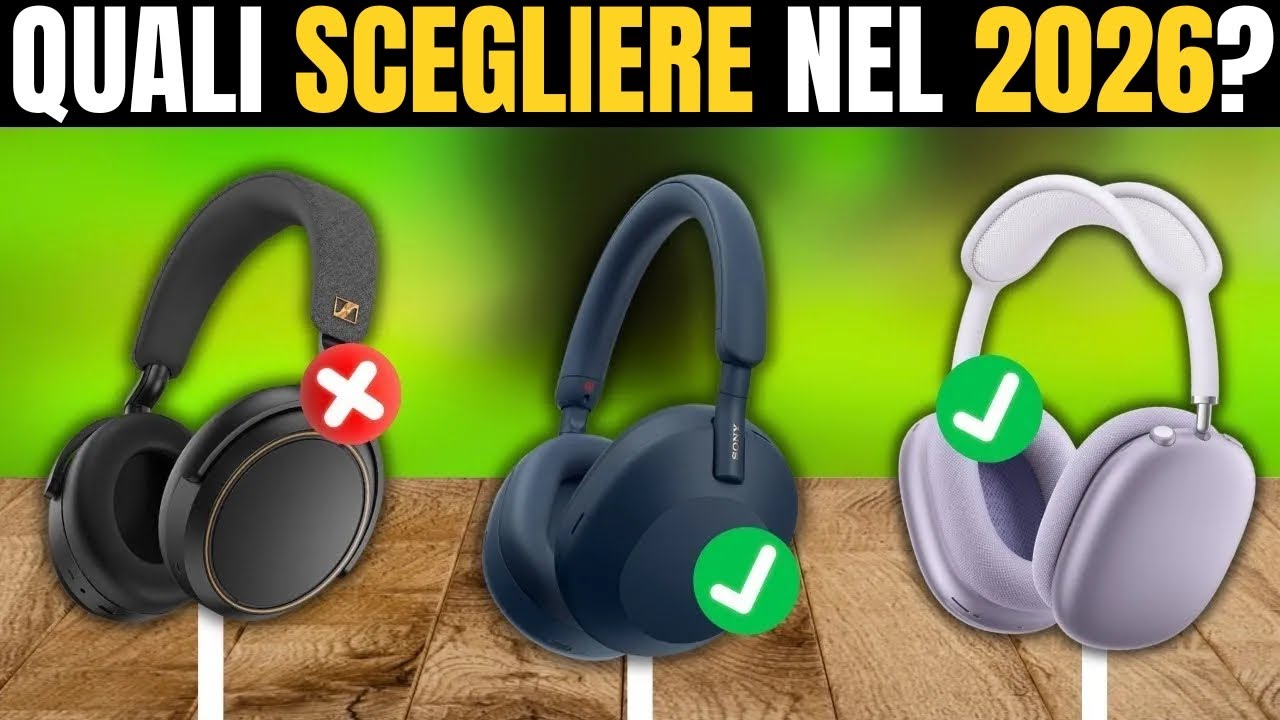 Le Migliori Cuffie Over-Ear Qualità-Prezzo del 2026 [NON ACQUISTARNE UNA PRIMA DI GUARDARE QUESTO]