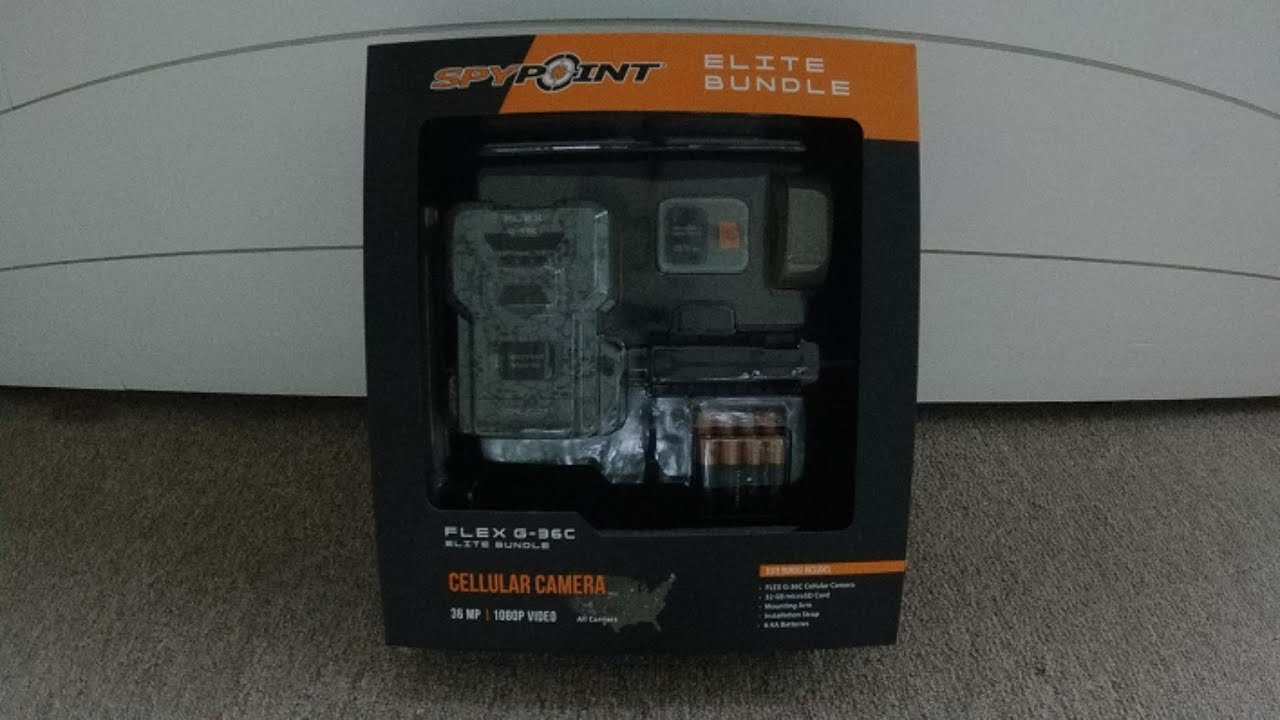 Spypoint Flex G-36C Elite Bundle Quick Unboxing & Setup