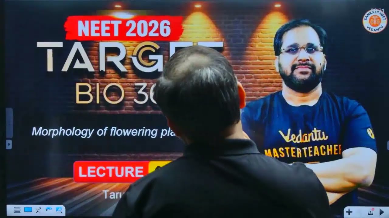 Morphology of Flowering Plants Lec No 05 By Tarun sir Target Bio 360 Batch 
