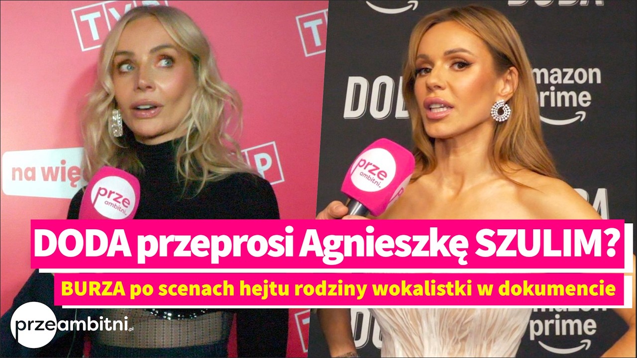 DODA przeprosi Agnieszkę Woźniak-Starak? Burza po scenach hejtu RODZINY wokalistki w „NA JĘZYKACH