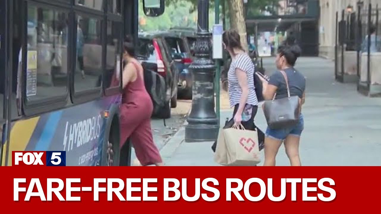 Fare-free bus routes in NYC