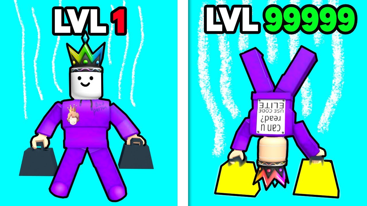 I UPGRADED My WEIGHT To FALL At TOP SPEED on Roblox