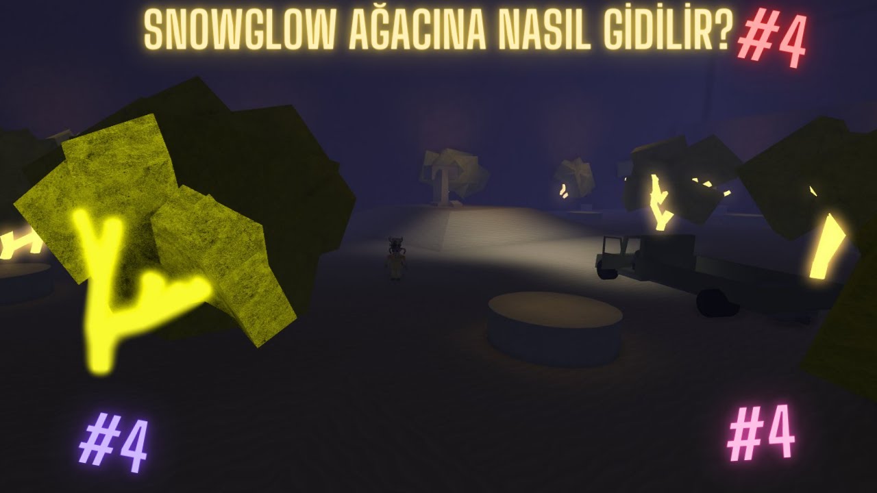 Lumber Tycoon 2 SIFIRDAN #4 SNOWGLOW AĞACINA GİTTİK!  SnowGlow Ağacına Nasıl Gidilir ?
