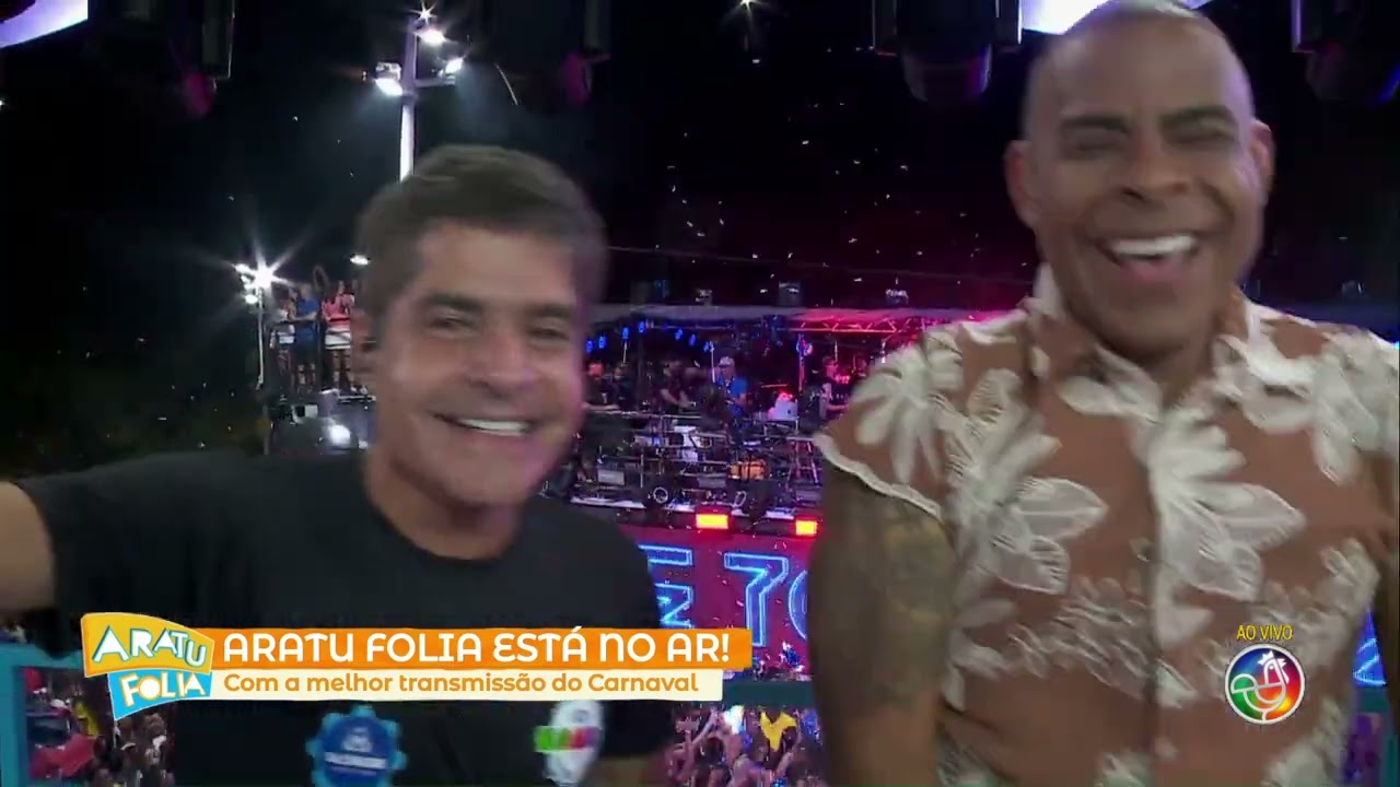 Ele sabe puxar o trio! Tomate no ARATU FOLIA | ARATU FOLIA 2026