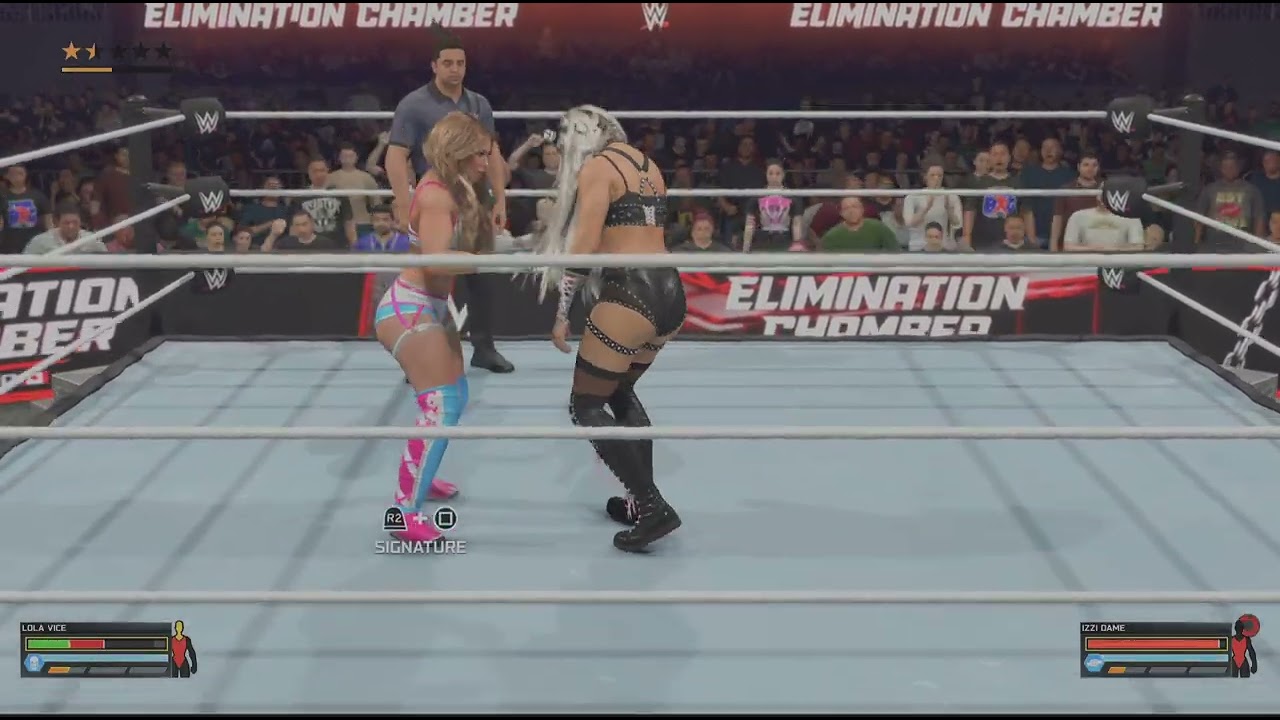 WWE 2K26 NXT Women's Championship Match Lola Vice Vs. Izzi Dame - Elimination Chamber 2026