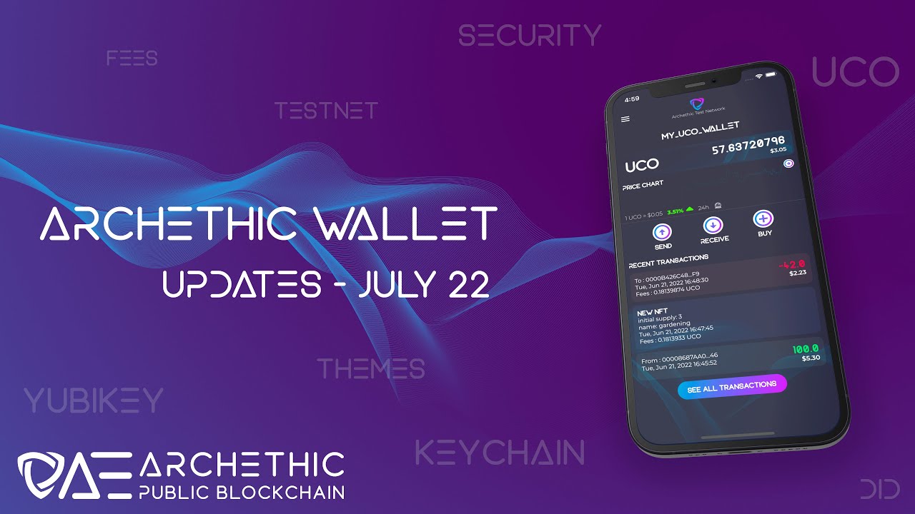 Wallet update July 2022 (FR/ENG subtitles)