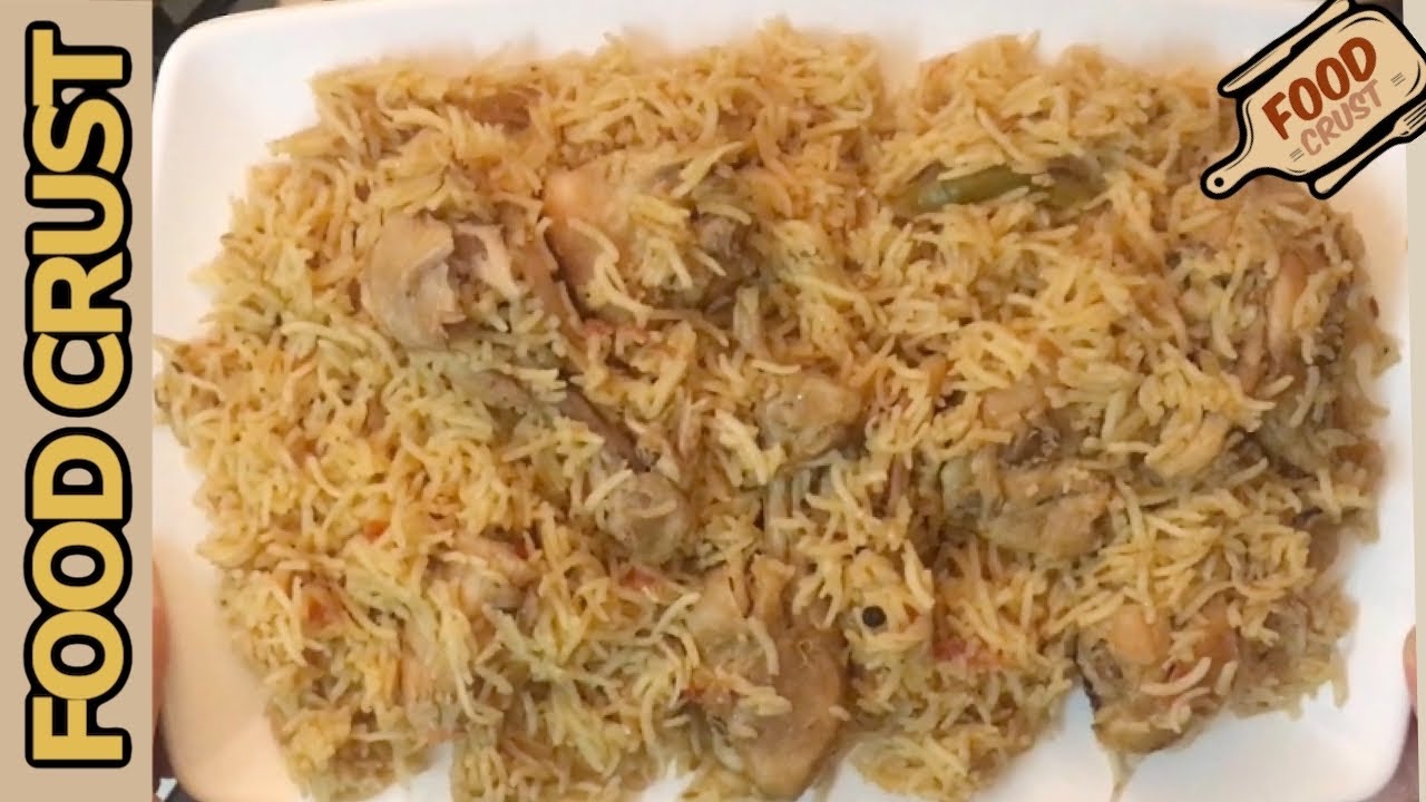 Chicken Pulao Recipe| Degi Chicken Pulao Recipe| Simple And Easy Chicken Pulao| Food Crust