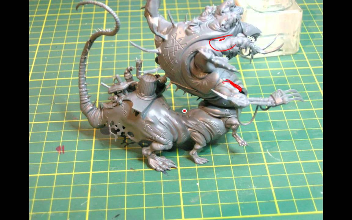 Skaven Hell Pit Abomination Assembly