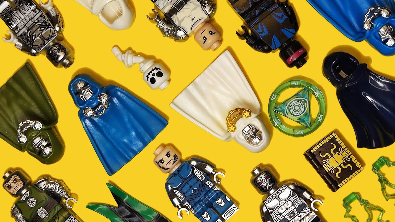 LEGO Doctor Doom | God Emperor Doom | Ultimate Doom | Doom 2099 | Unofficial Minifigure | Marvel
