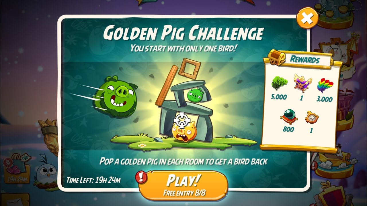 Golden Pig Challenge with Leo - Angry Birds 2