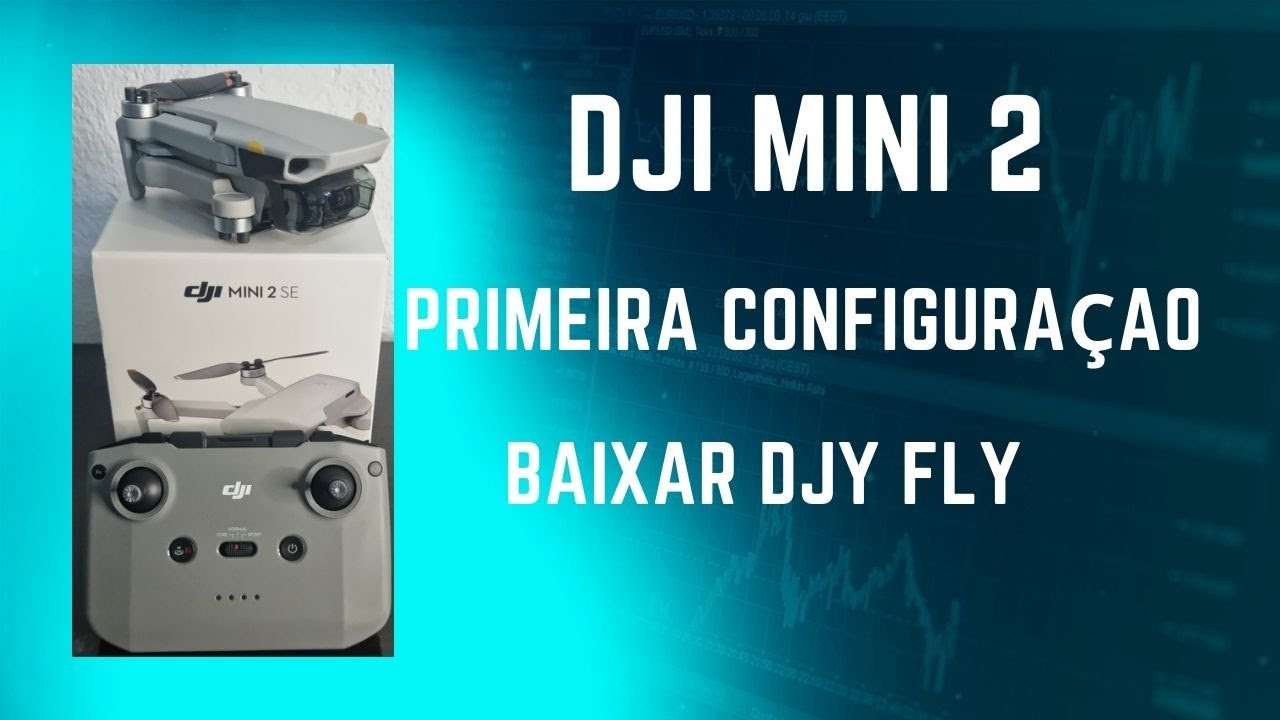 DJi Mini 2 Primeiro Uso . Como Ligar Configurar Carregar Primeira Vez. DJi Fly Baixar Configurar
