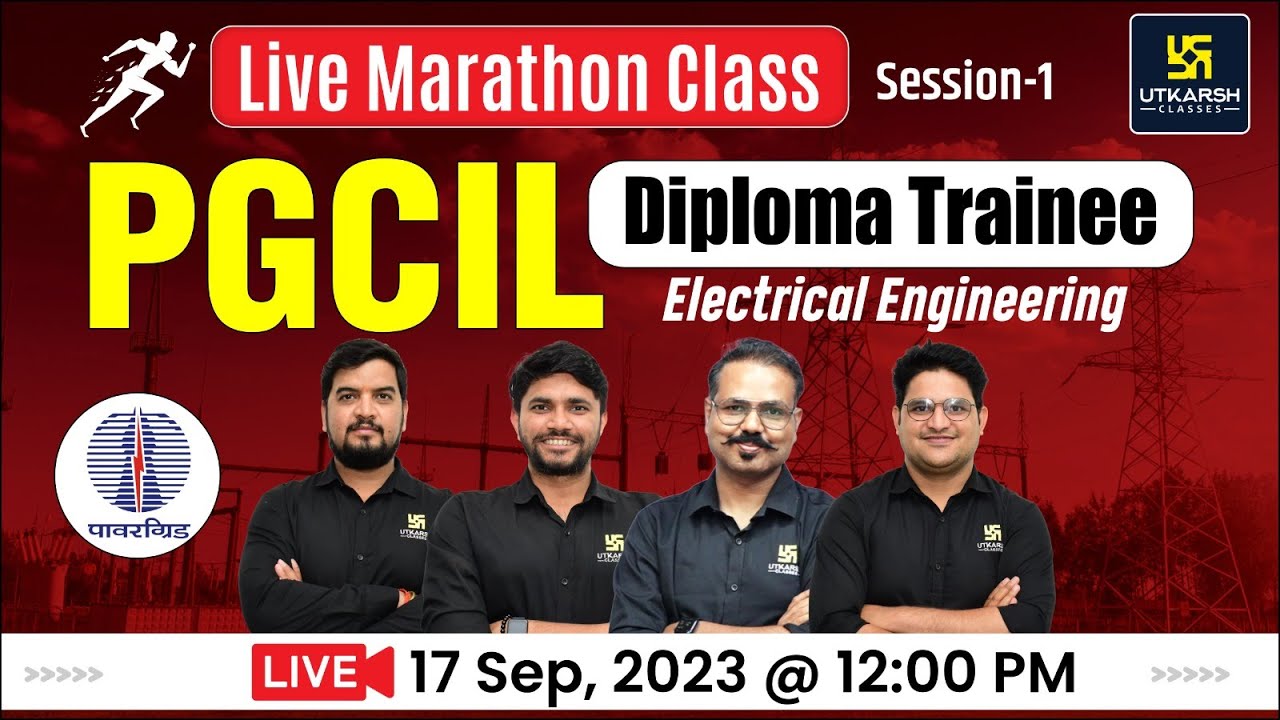 PGCIL Diploma Trainee Electrical Engineering | Marathon Class | दमदार तैयारी | PGCIL Preparation