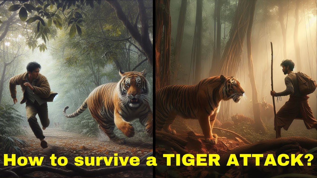 How to survive a TIGER ATTACK? | Essential Survival Tips