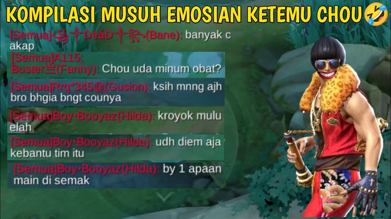 CHOUBOWO.EXE||KOMPILASI MUSUH EMOSIAN KETEMU CHOU🤣