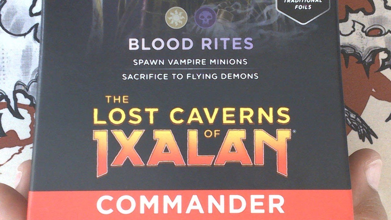 WB Blood Rites - Lost Caverns of Ixalan [LCC][LCI] Commander Deck 3