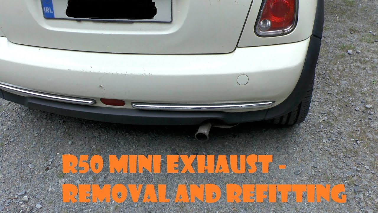 R50 Mini Exhaust Removal and Refitting