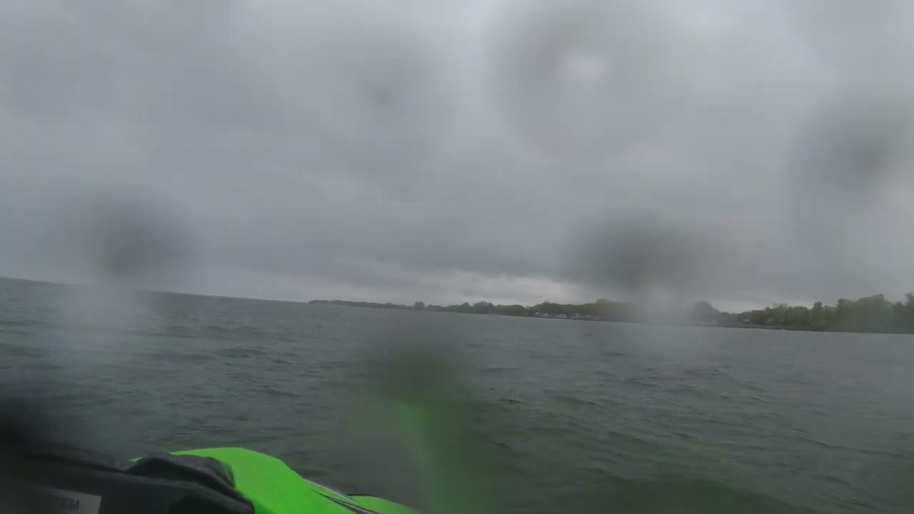 Riding the Water Ninja on a Rough Lake Ontario Morning -  05 22 25