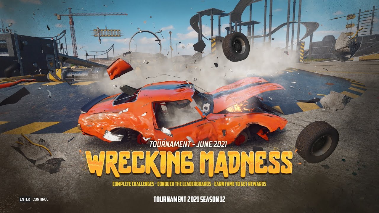 Wreckfest | MAJOR UPDATE | Wrecking Madness Tournament | GamePlay PC