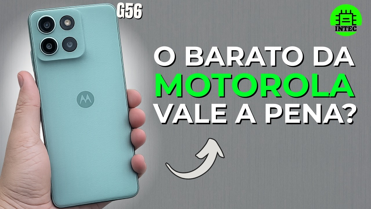 MOTO G56 - AINDA É UMA BOA OPÇÃO DE CELULAR EM 2026?