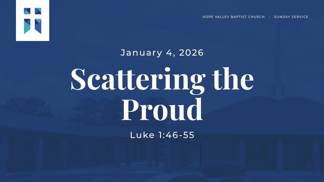 [Live] Worship Service  - January 4, 2026 - Hope Valley Baptist Church