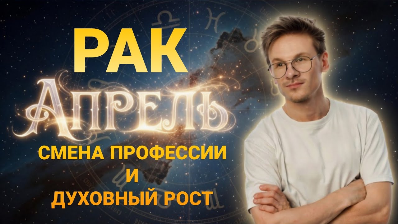 Рак - гороскоп на Апрель 2026 года
