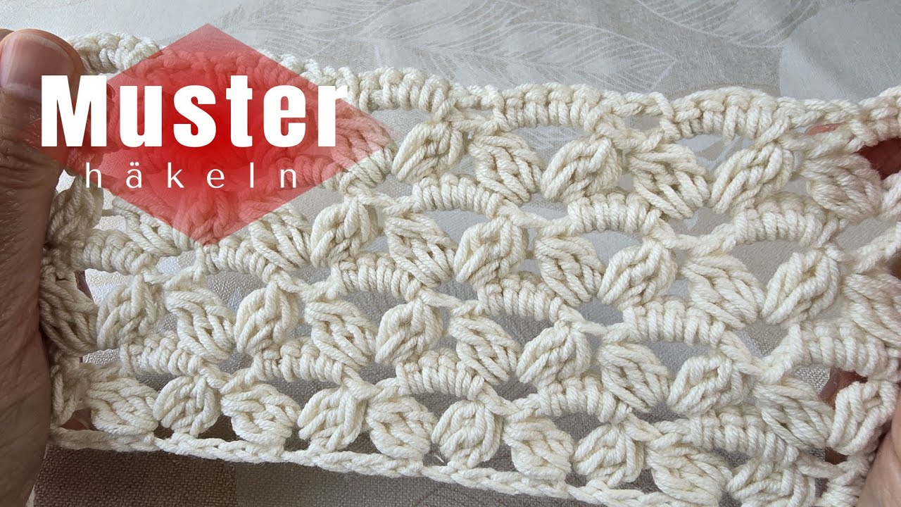 VERY EASY🌼🌼 Blumen-Häkelmuster. Süße Designs zum Nachmachen.