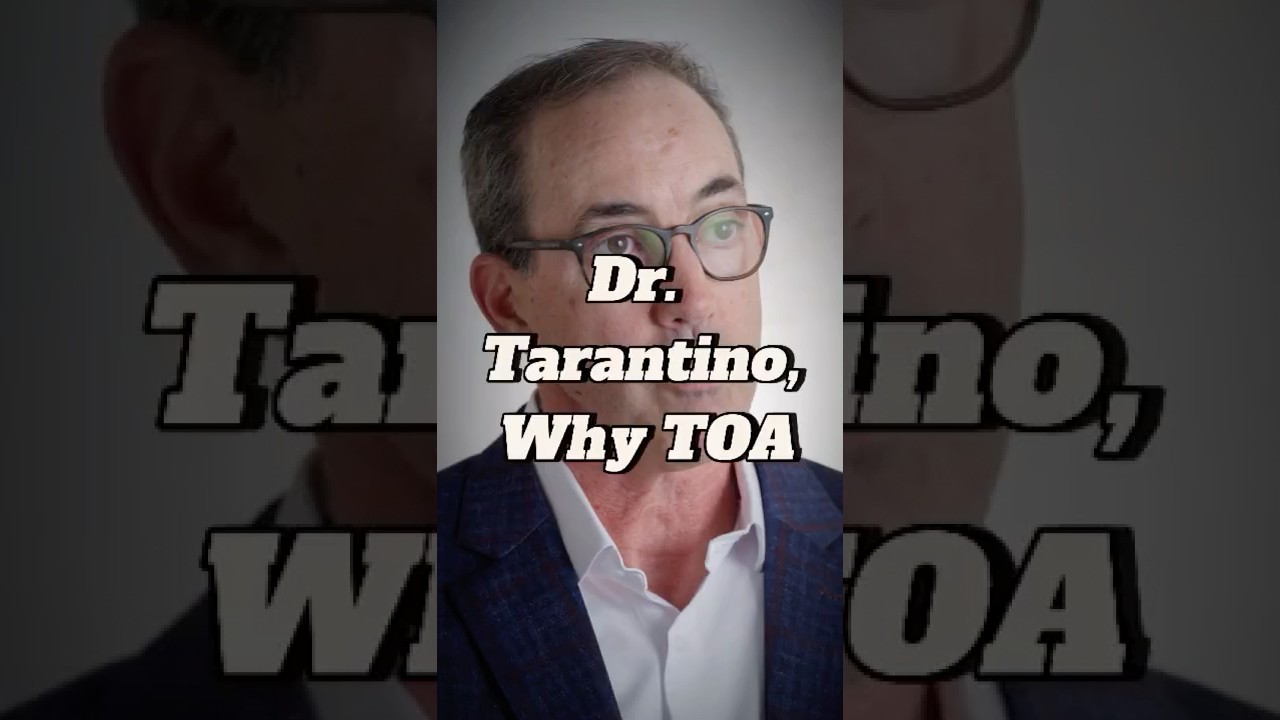 Доктор Тарантино, почему TOA #towsonorthopaedics #towson #orthopaediccare #orthopaedicsurgery