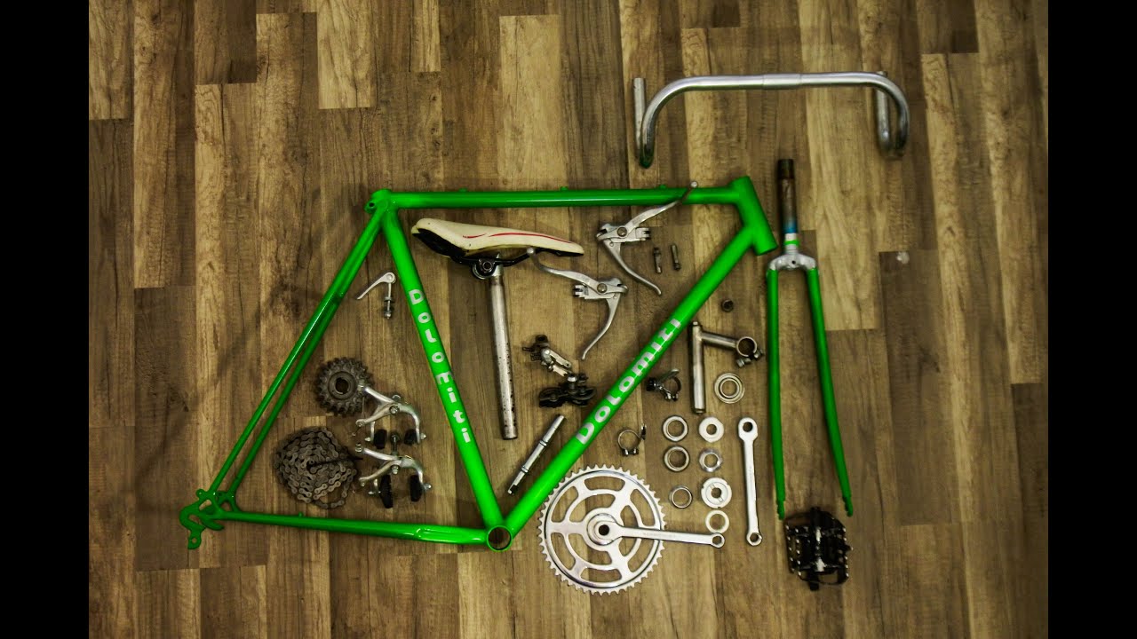 Restauracion de vieja Bici de Ruta   #roadbike #vintagebike