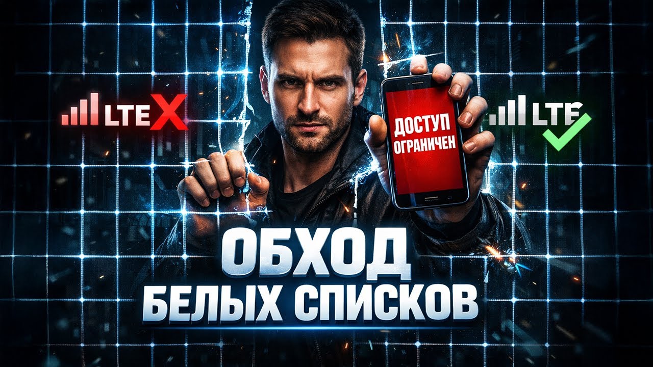 Как обойти белые списки и ограничения интернета в России | Доступ ко всем сайтам 2026