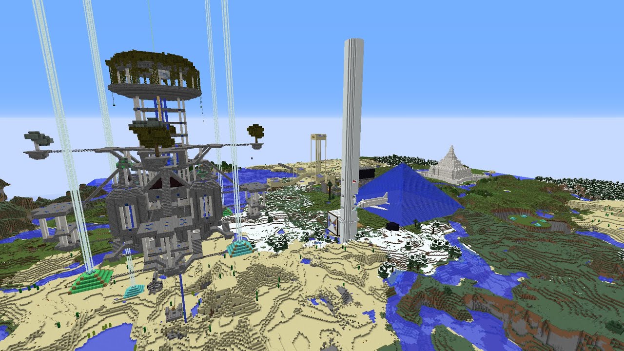 2b2t - История земель