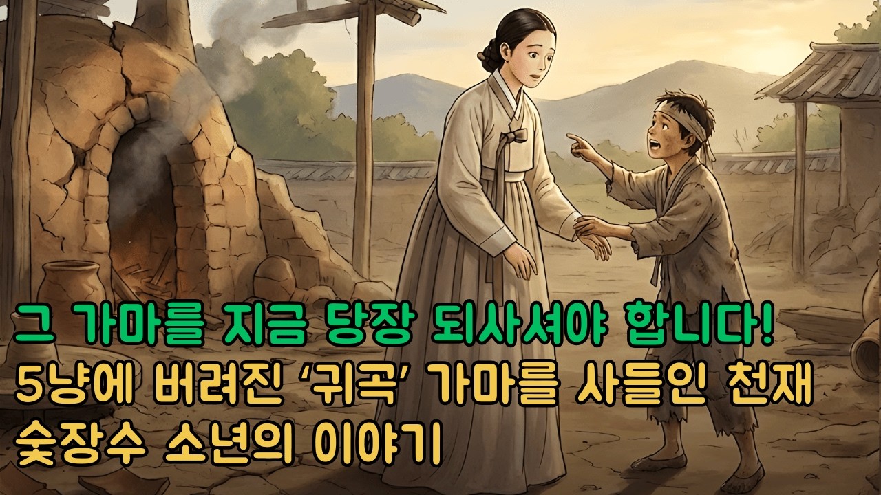 5냥에 버려진 ‘귀곡’ 도자기 가마를 사들인 천재 숯장수 소년이 신룡 유약을 되살리고 탐욕스러운 판서의 권력을 무너뜨린 이야기. #조선왕조 #야담 #설화 #전설 #감동적인 이야기