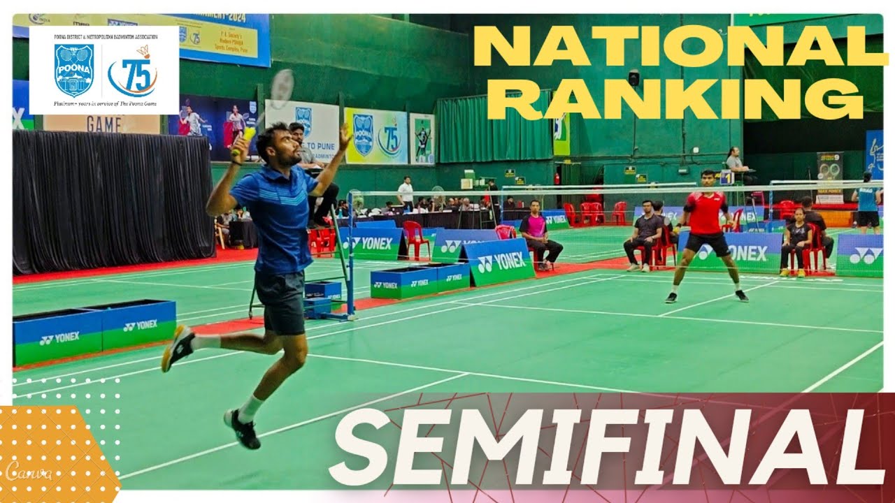 BHARATH RAGHAV VS SANEETH DS:VV NATU MEMORIAL ALL INDIA SENIOR RANKING PUNE