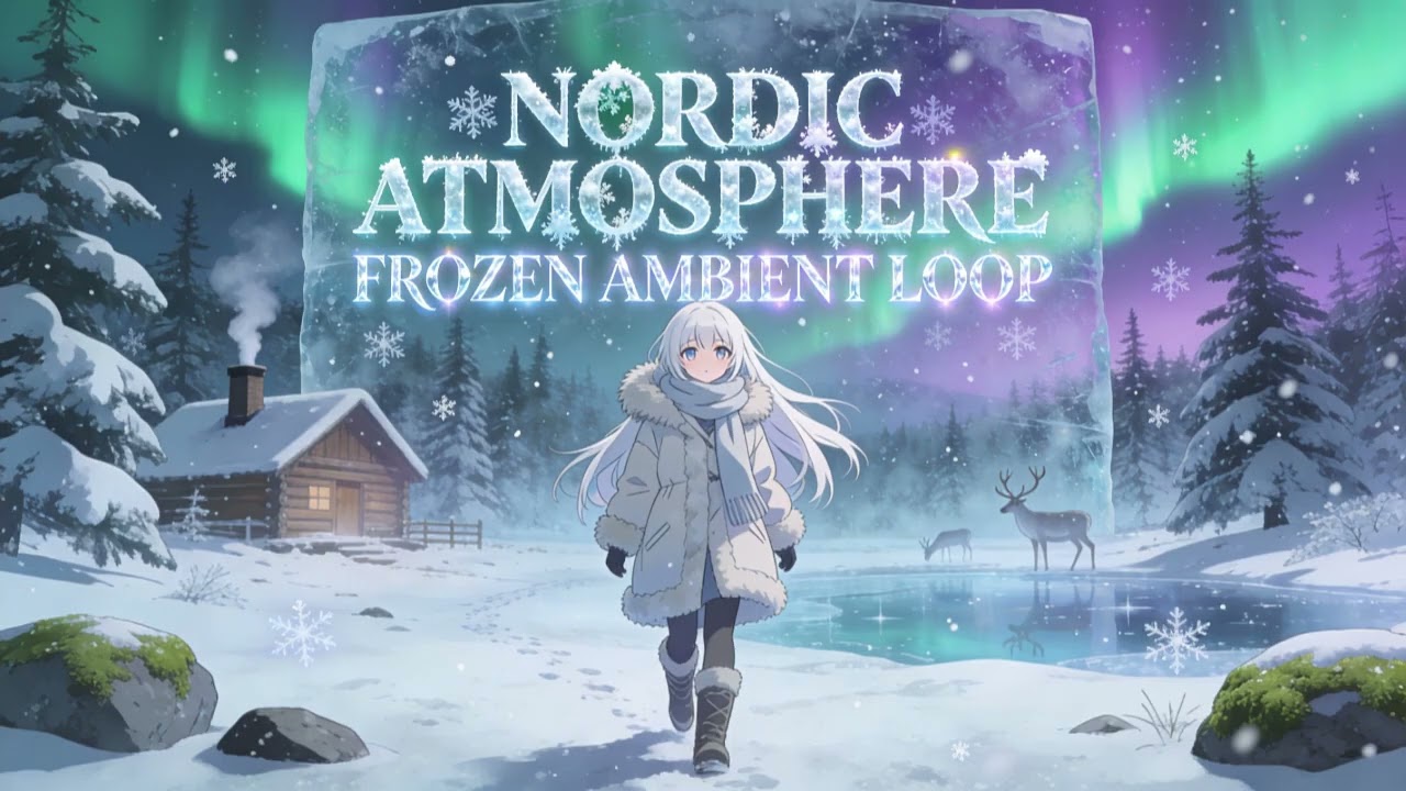 Distant Arctic Echoes ❄️ Atmospheric Nordic Ambient Music for Focus & Calm