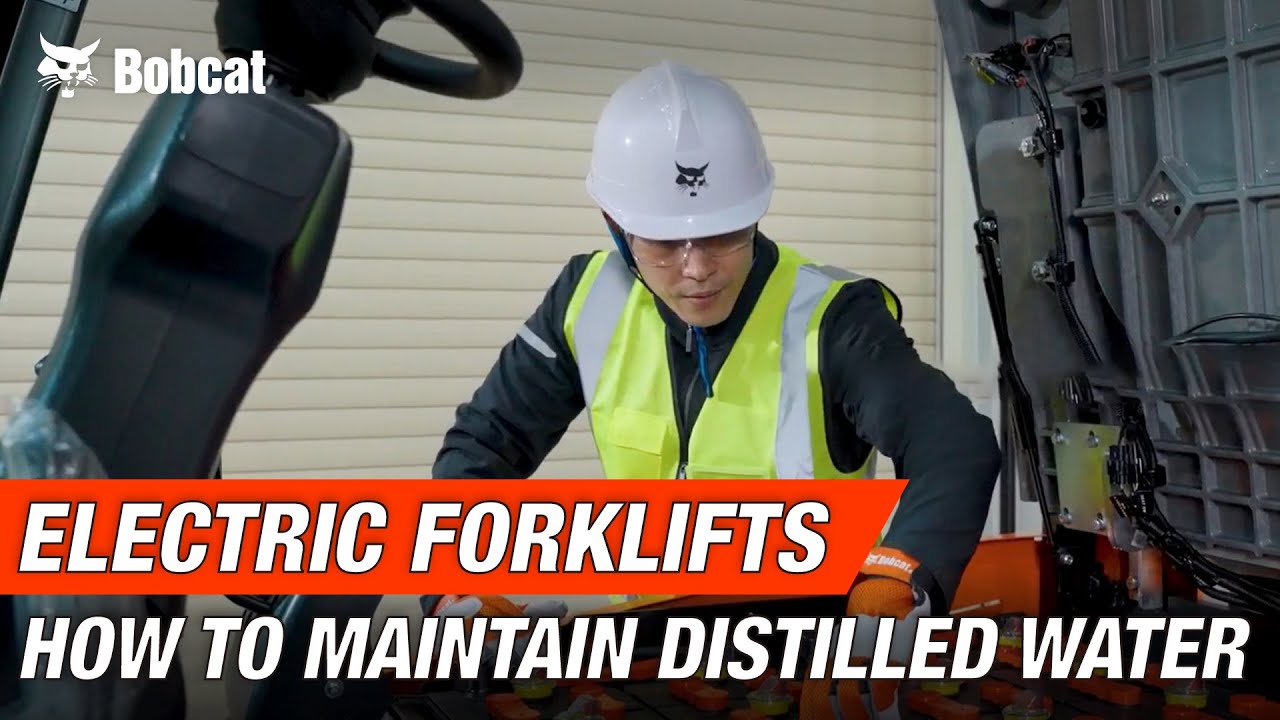 [Electric Forklifts] How to Maintain Distilled Water