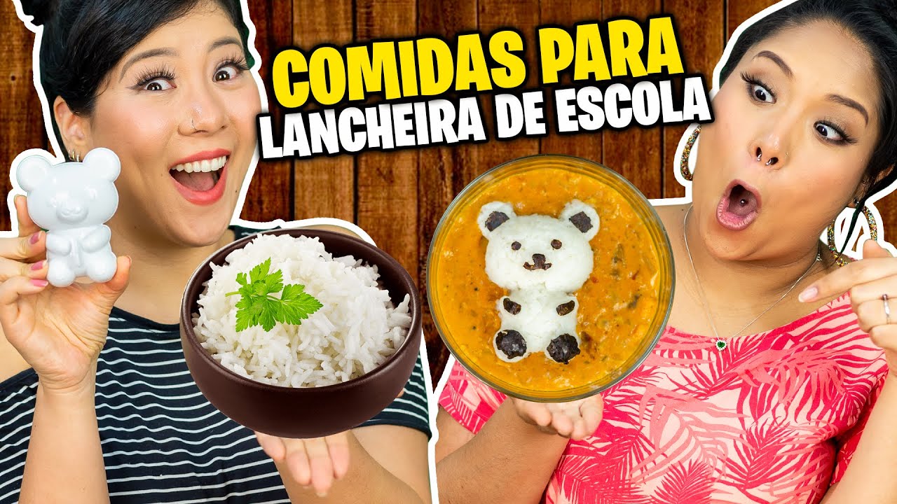 COMIDAS FOFAS PARA LANCHEIRA ESCOLAR | Blog das irm&atilde;s