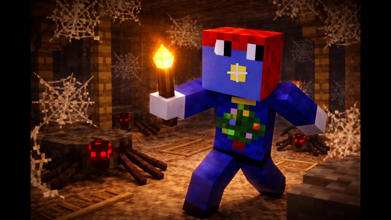 Ich Farme Spinnweben (Minecraft fight #2)