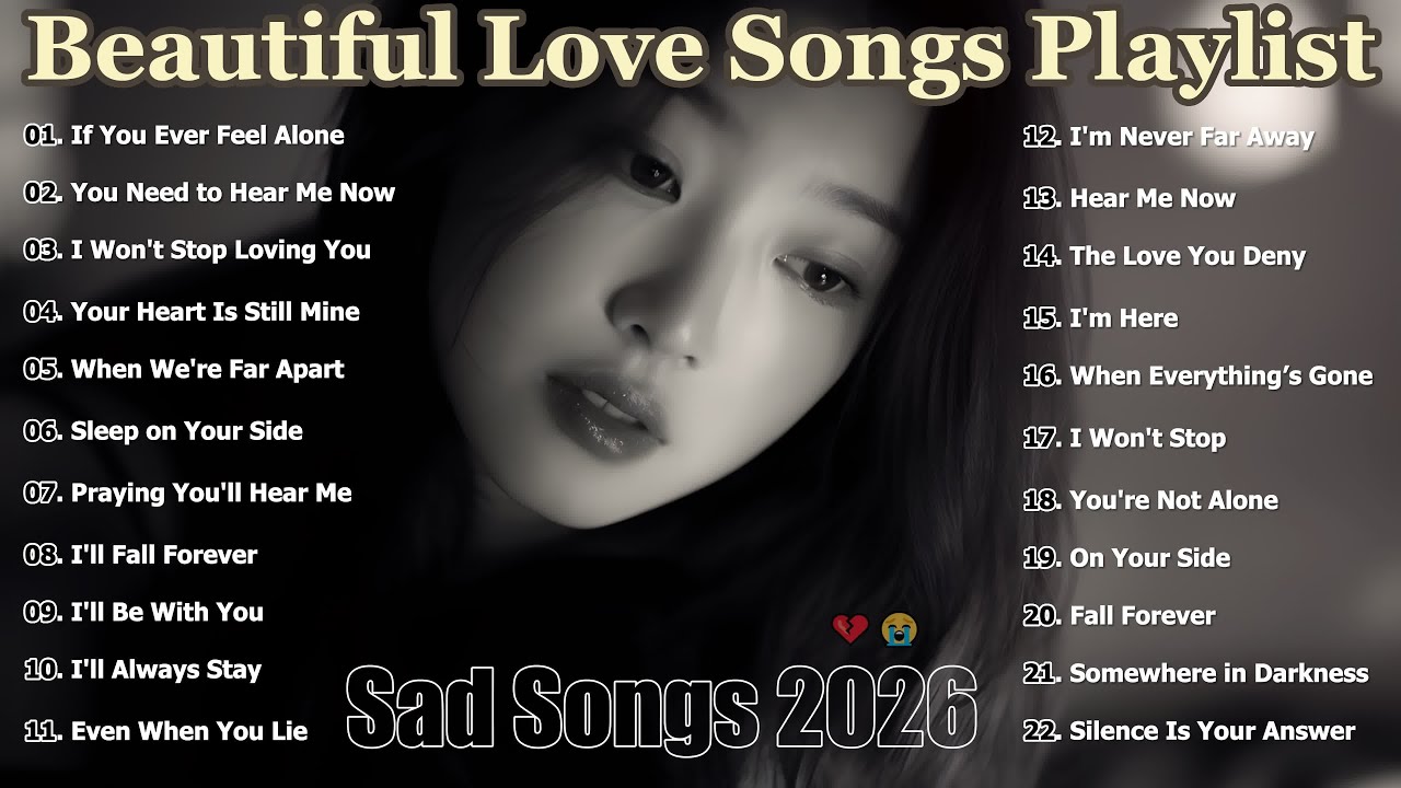 Beautiful Love Songs 2026 - NiExshadow || Newest English Sad Songs Relaxing || Healing Music💔😭
