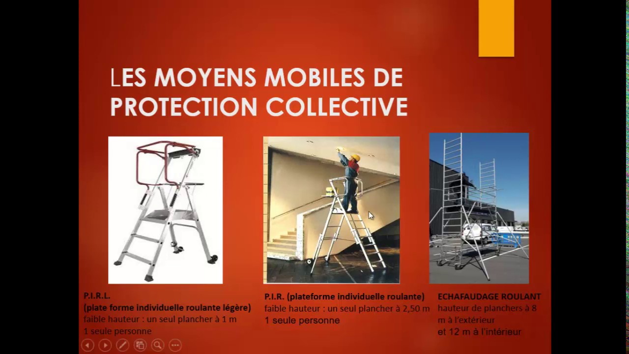 les travaux en hauteur-formation à distance en HSE/QHSE