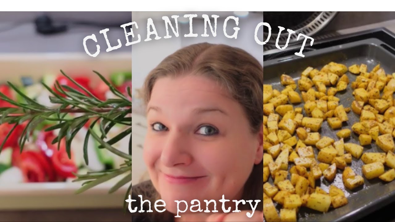 Cleaning out the pantry - and a sneak peak on my balcony