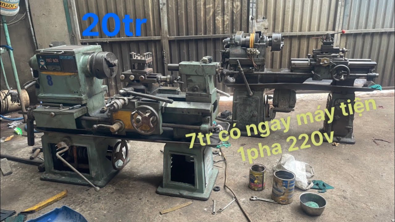 Máy tiện đài loan 7tr-vn 20tr . Lh chốt 0938493912. Xem tại Vĩnh Lộc b bình Chánh tphcm