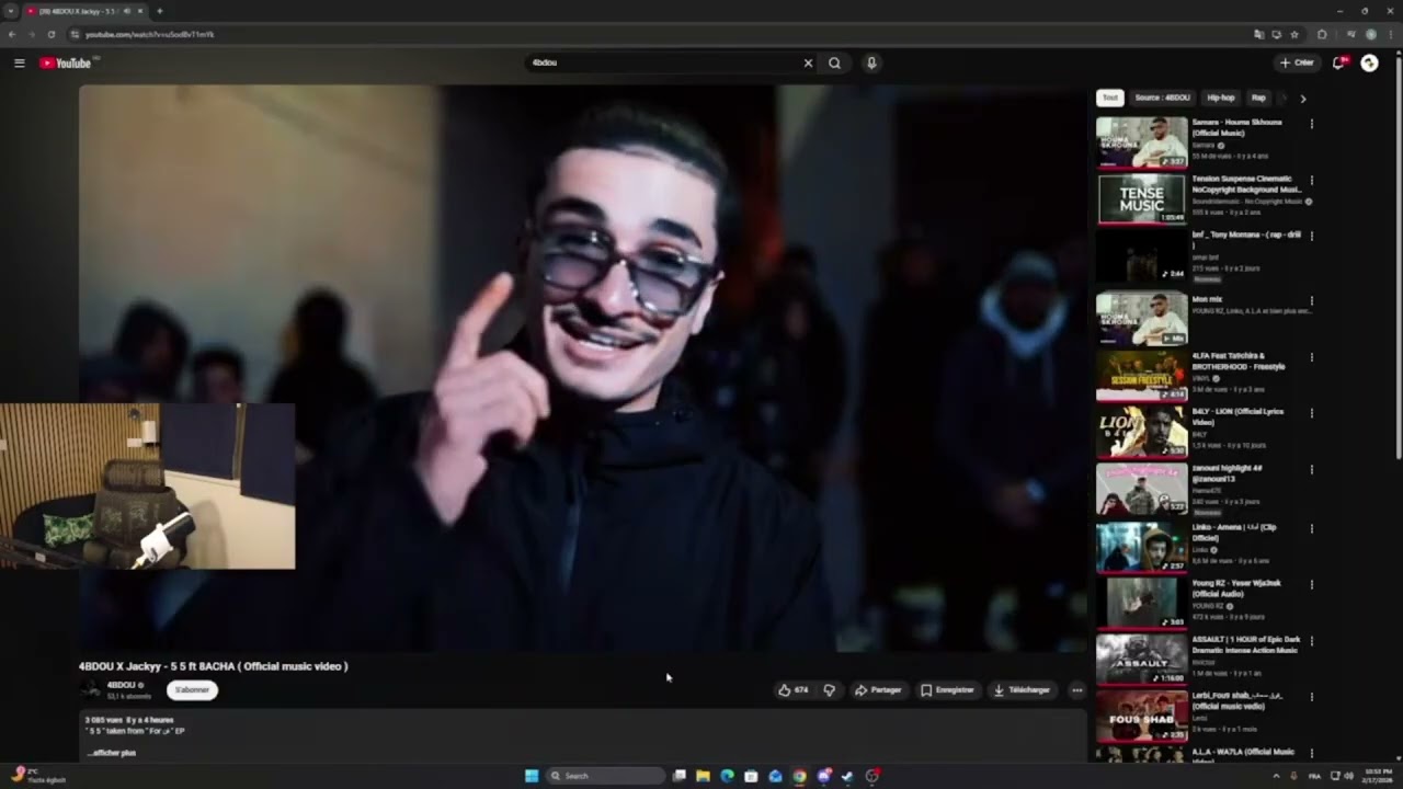 ZGOUGOU REACTION 4BDOU X Jackyy - 5 5 ft 8ACHA
