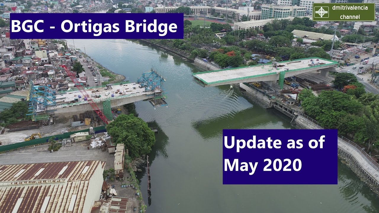 BGC - Ortigas Bridge update as of May 2020