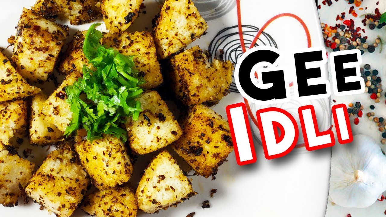 Ghee Idli Fry Recipe | Sauteed leftover idli | Masala Idli by Delicious Food