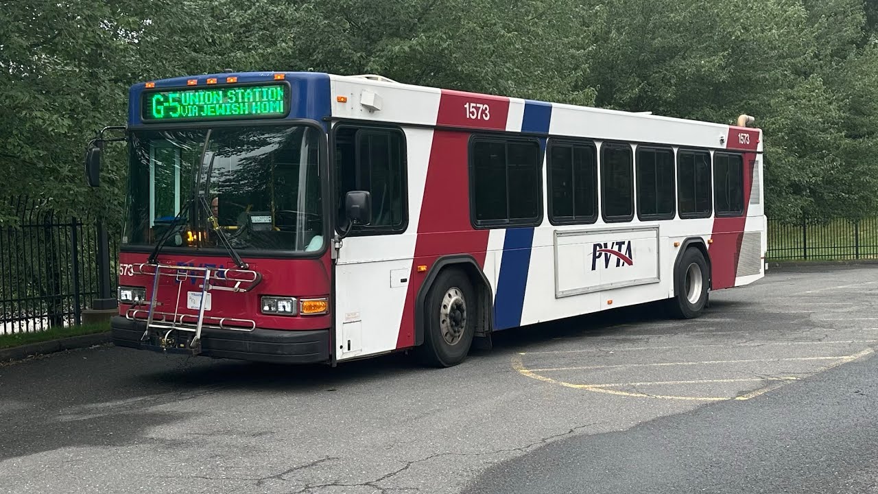 PVTA 2010 Gillig Corporation Advantage 35 Diesel #1573 Ride on route G5