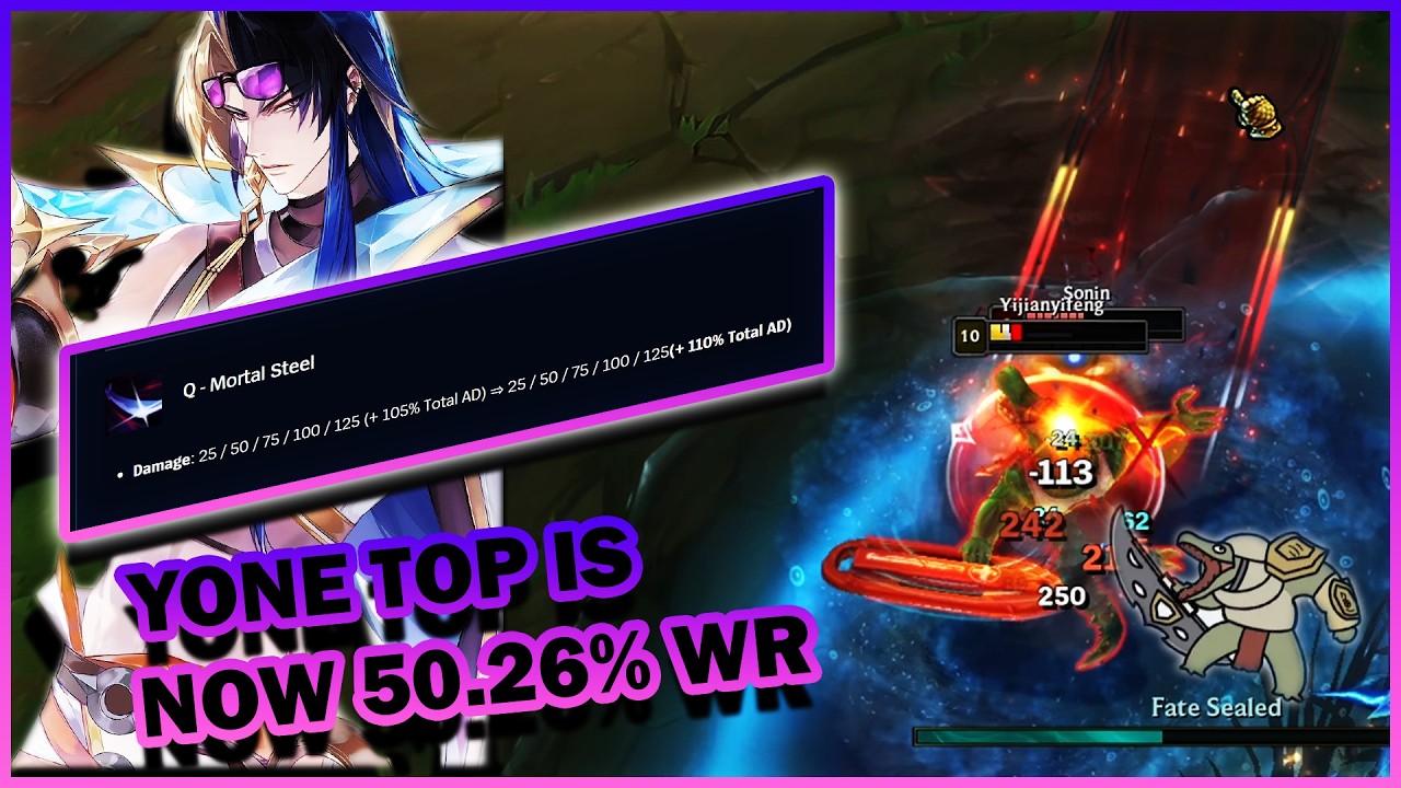 YONE BUFFS MAKES HIM BROKEN?