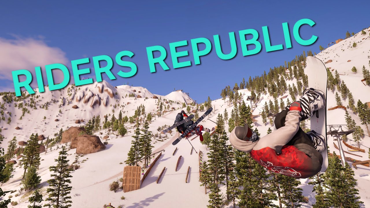 Riders Republic Snowboarding Top to Bottom Runs at Eagle Park