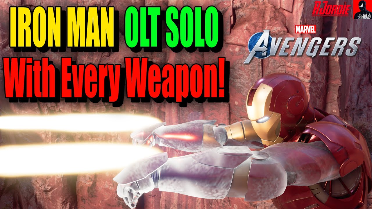 IRON MAN - Super Adaptoid SOLO With Every Weapon! - Marvel's Avengers - PS5 - Ranged Builds
