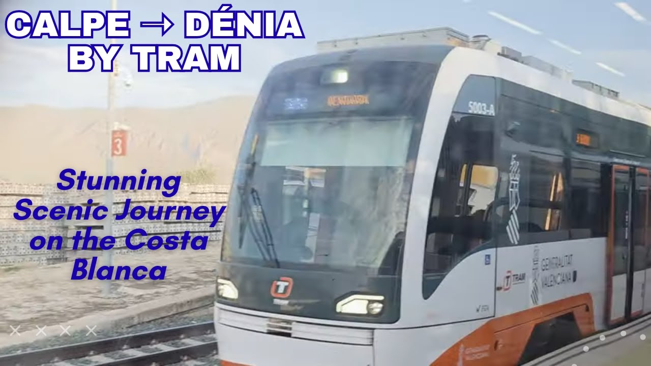 Из Кальпе в Дению на трамвае 🚊 | Потрясающие виды и день покупки новой машины!