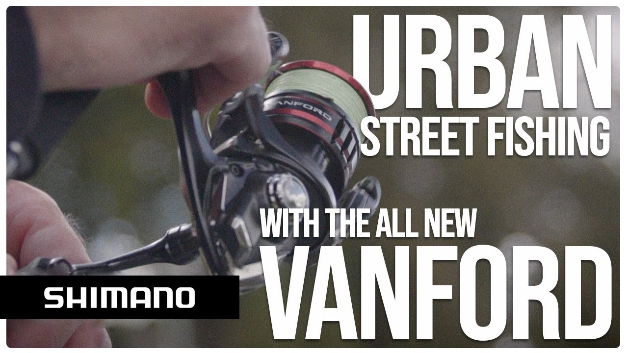 Street Fishing with the NEW Vanford lightweight spinning reel | The best reel for street fishing