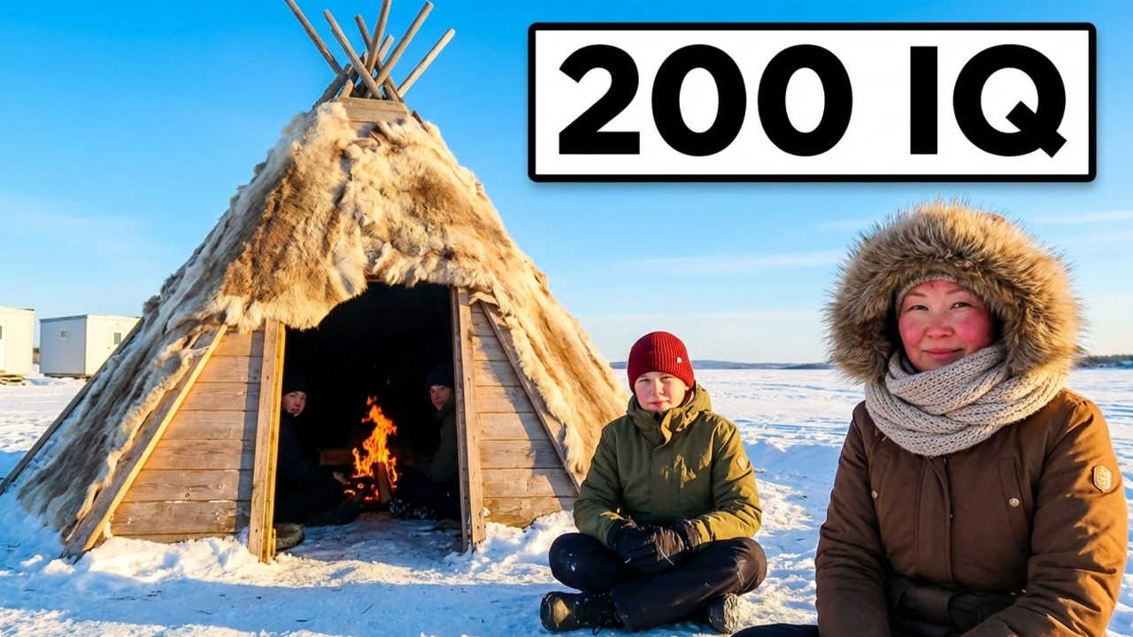 Как инуиты отапливают свои дома при температуре −64°C